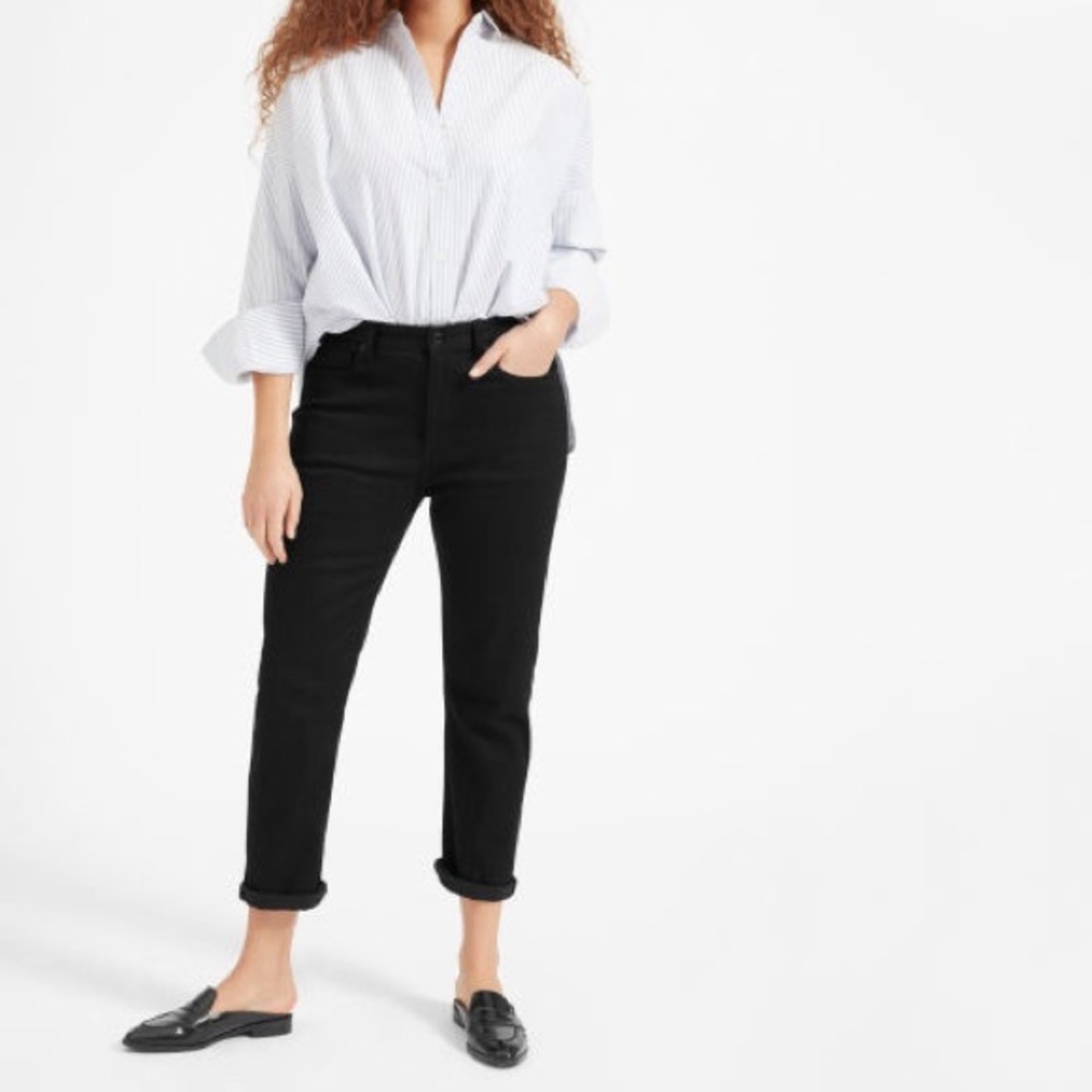 Everlane Modern Boyfriend Jeans Black 26